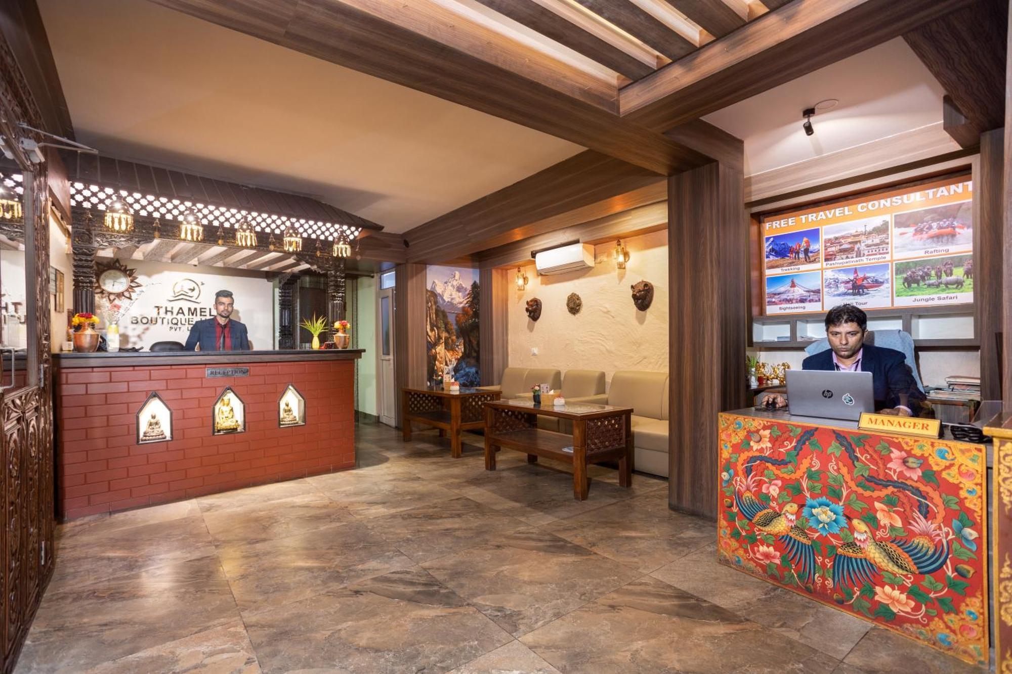 Thamel Boutique Hotel Kathmandu Exteriör bild